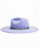 Image #3 - Rodeo King Women's Tracker Felt Western Fashion Hat , Lavender, hi-res