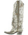 Image #3 - Liberty Black Women's Danet Tall Studded Western Boots - Medium Toe, Gold, hi-res