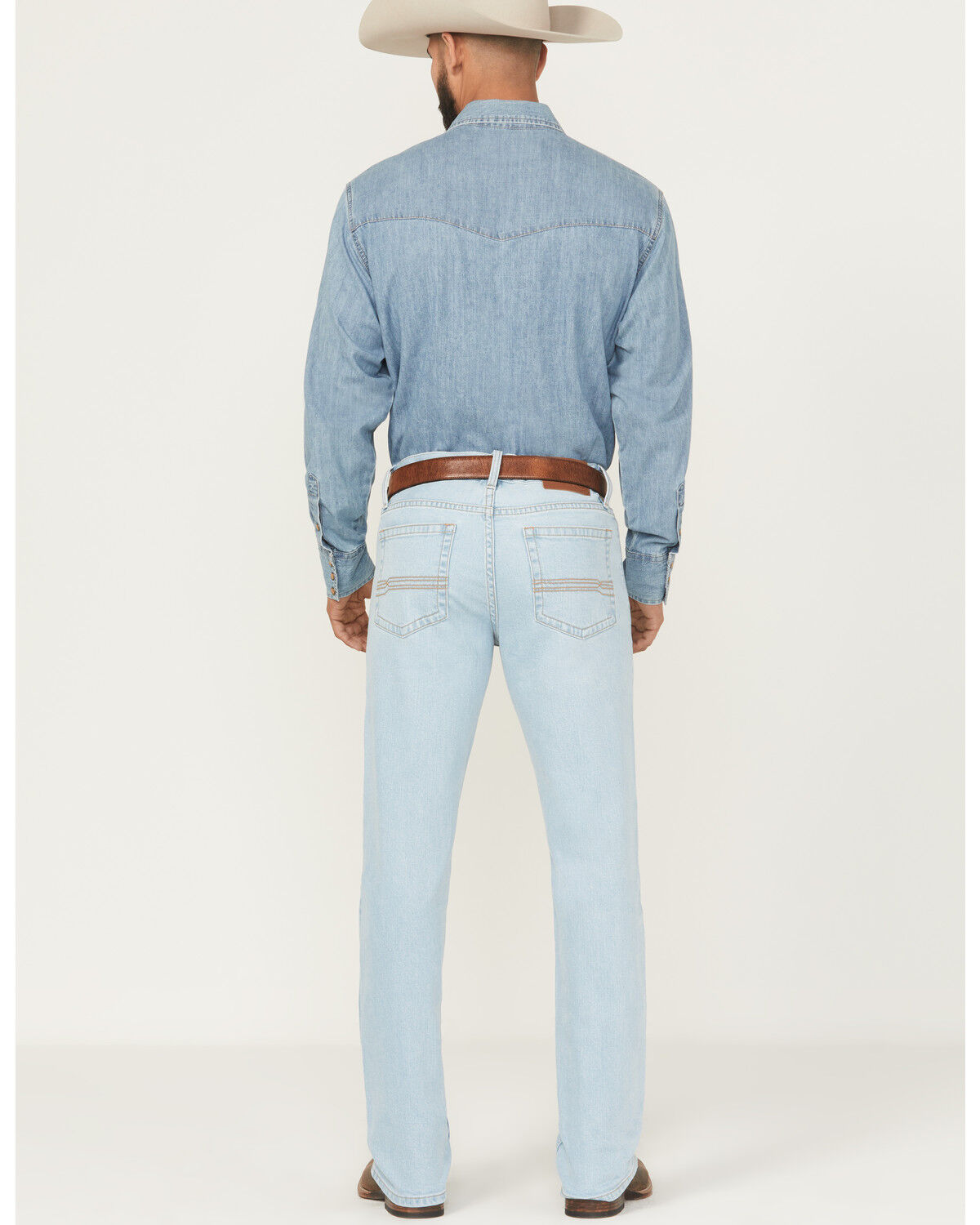 Image #3 - Cody James Men's Jackson Slim Straight Stretch Denim Jeans, Light Wash, hi-res