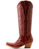 Image #2 - Ariat Women's Casanova Tall Western Boots - Snip Toe , Red, hi-res