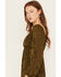 Image #2 - Jolt Women's Jacquard Dress, Olive, hi-res