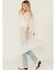 Image #2 - Shyanne Women's Tie-Front Embroidered Mesh Kimono, Ivory, hi-res