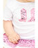 Kiddie Korral Infant Girls' Bandana Print Infant Dress - 6-24 mos., Pink, hi-res