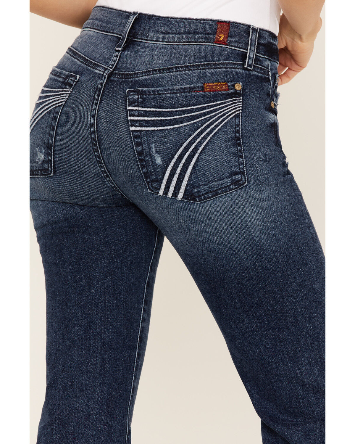 7 For All Mankind Women's Dojo Trouser Flare Jeans | Sheplers 7 For All Mankind Women's Dojo Trouser Flare Jeans | Sheplers