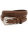 Nocona Belt Co. Men's Leather Ranger Belt - Reg & Big, Brown, hi-res