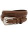 Image #1 - Cody James Men's Leather Ranger Belt - Reg & Big, Brown, hi-res