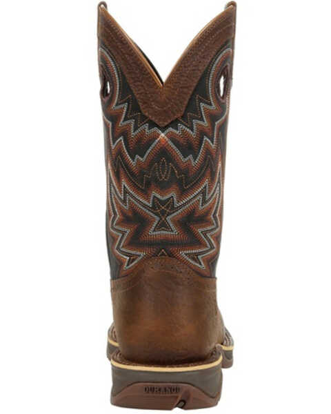 Durango Men's Rebel Chocolate Western Boots - Square Toe, Chestnut, hi-res