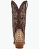 Image #5 - Dan Post Women's Exotic Python Western Boots - Snip Toe, Brown, hi-res