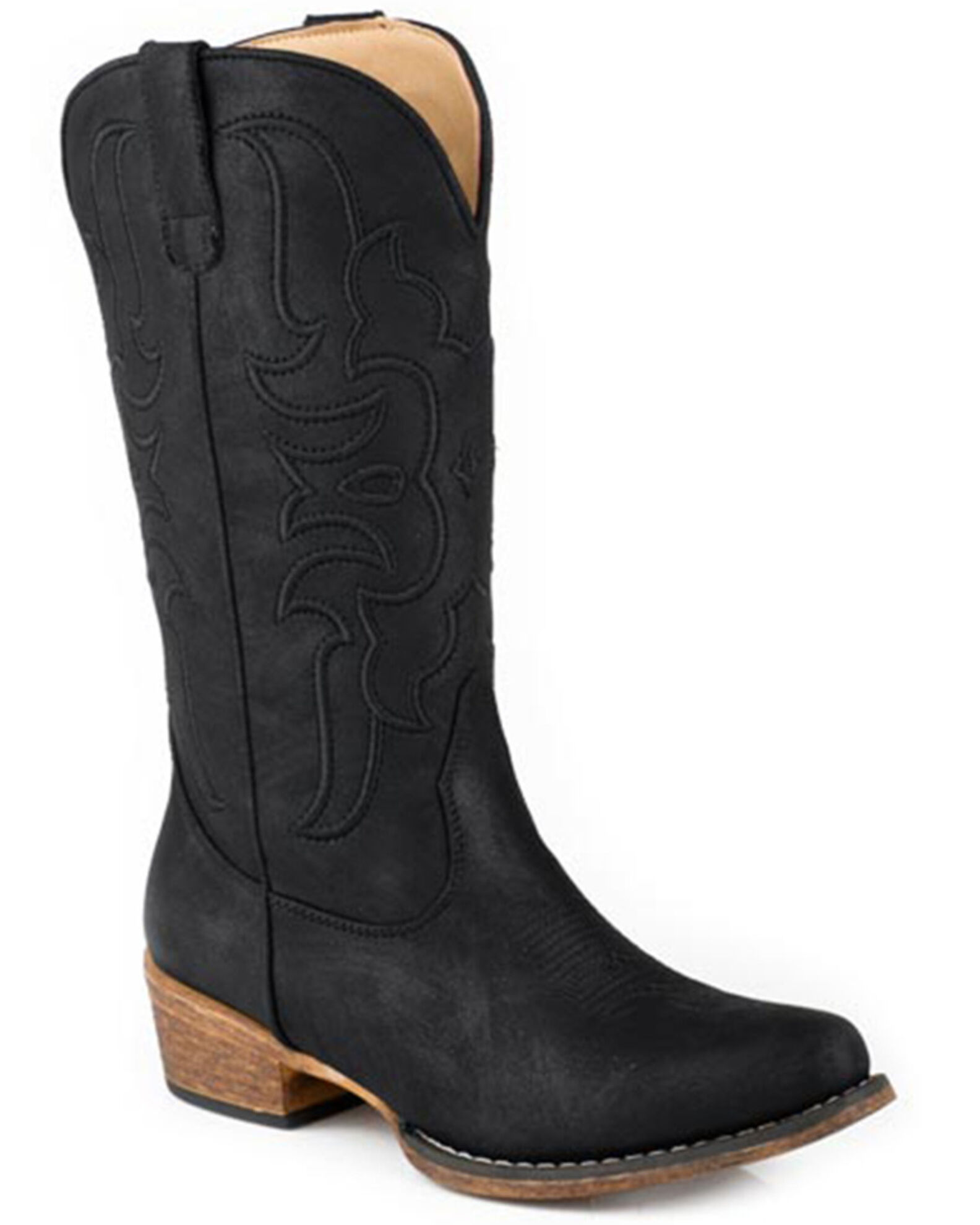 Roper Women s Riley Cord Western Boots Snip Toe Sheplers