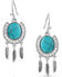 Image #1 - Montana Silversmiths Women's Catching Luck Horseshoe Earrings , Silver, hi-res