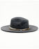 Image #3 - Shyanne Women's Andalusian Straw Western Fashion Hat, Navy, hi-res