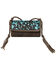 Montana West Women's Wrangler Genuine Hair-On Cowhide Crossbody Bag, Brown, hi-res