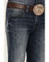 Image #4 - Rock & Roll Denim Men's Medium Wash Pistol Regular Bootcut Jeans, Blue, hi-res