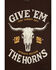 Image #2 - Cody James Toddler Boys' Give 'Em Horns Short Sleeve Graphic T-Shirt, Dark Brown, hi-res