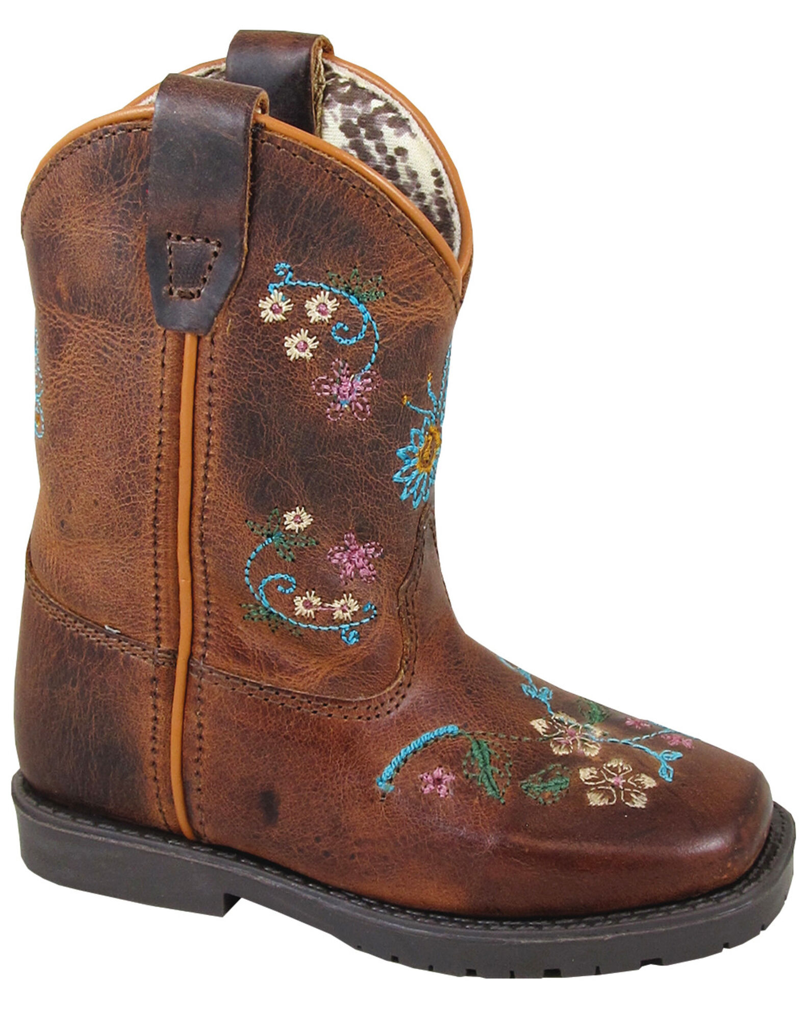 Smoky Mountain Girls Floralie Leather Western Boots