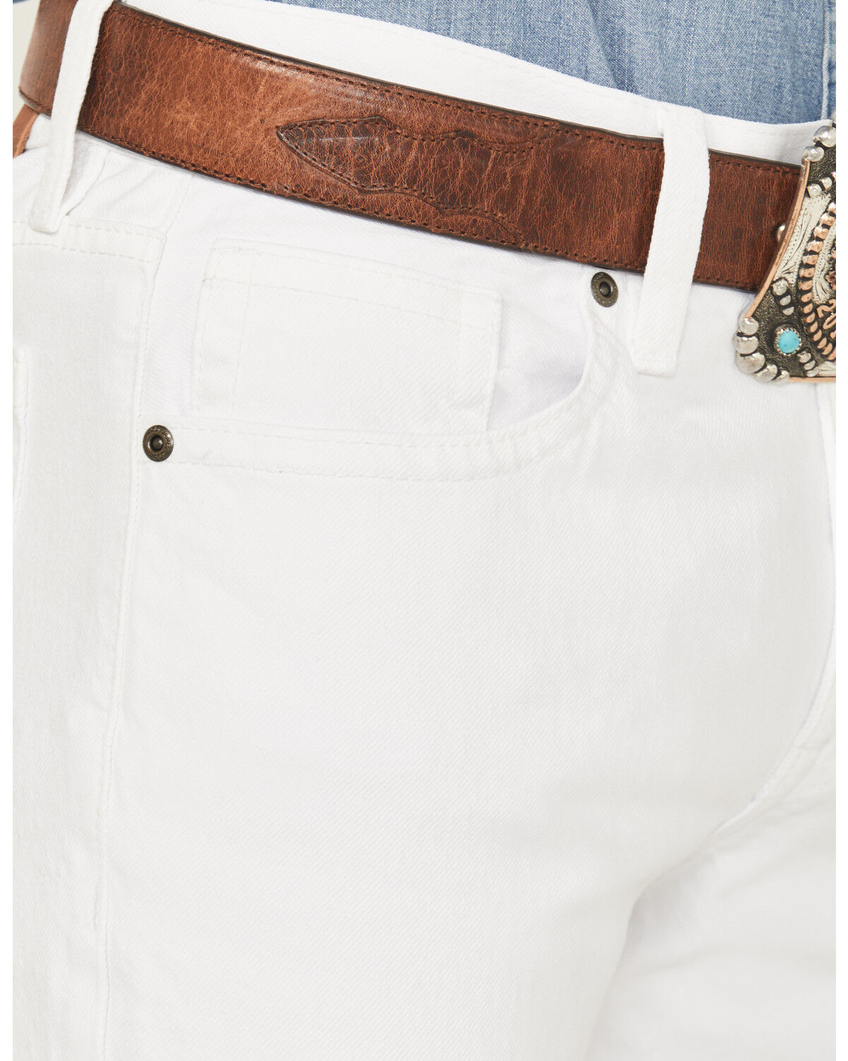 Image #2 - Cody James Men's Blanco Slim Straight Stretch Denim Jeans, White, hi-res