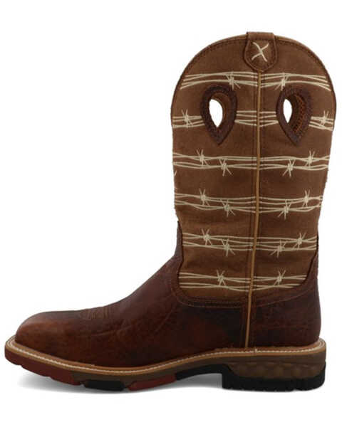 Twisted X Men's 12" Waterproof Western Work Boots - Alloy Toe, Multi, hi-res