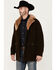 Image #3 - Cody James Men's Legacy II Quilted Coat, Chocolate, hi-res
