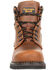 Image #5 - Georgia Boot Men's Giant Revamp Waterproof Work Boots - Steel Toe, Brown, hi-res