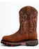 Image #3 - Cody James Men's Decimator Dirty Dog Pull On Work Boots - Composite Toe , Brown, hi-res