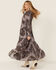 Image #3 - Lovestitch Women's Floral Paisley Tiered Skirt Dress, , hi-res