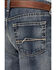Image #4 - Ariat Boys' B4 Medium Wash Relaxed Bootcut Denim Jeans, Blue, hi-res