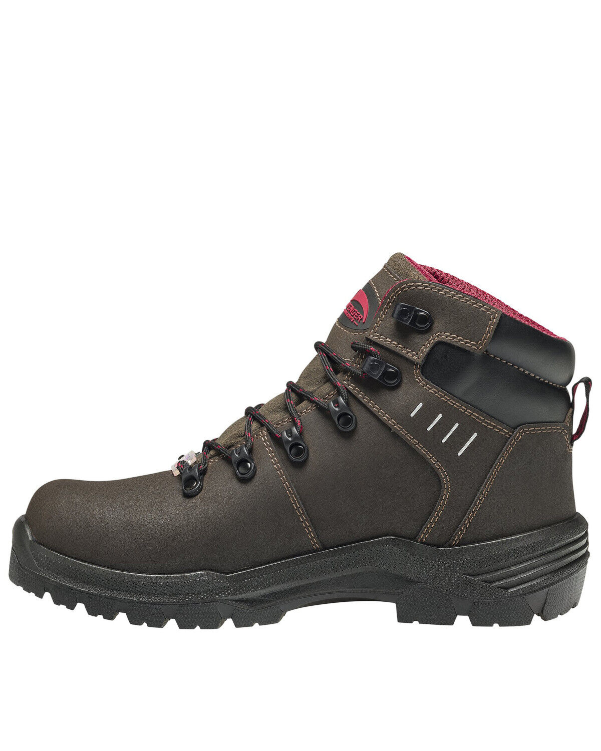 Image #3 - Avenger Men's Foundation Met Guard Work Boots - Composite Toe, Brown, hi-res