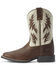 Image #2 - Ariat Boys' VentTEK Western Boots - Square Toe, Brown, hi-res