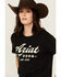 Image #2 - Ariat Women's Steer Head Logo Short Sleeve Graphic Print Tee, Black, hi-res