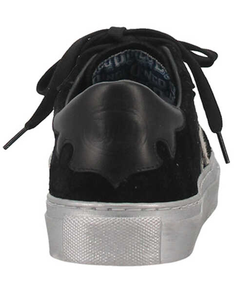 Image #5 - Dingo Women's Play Date Hair On Star Lace-Up Shoe, Black, hi-res
