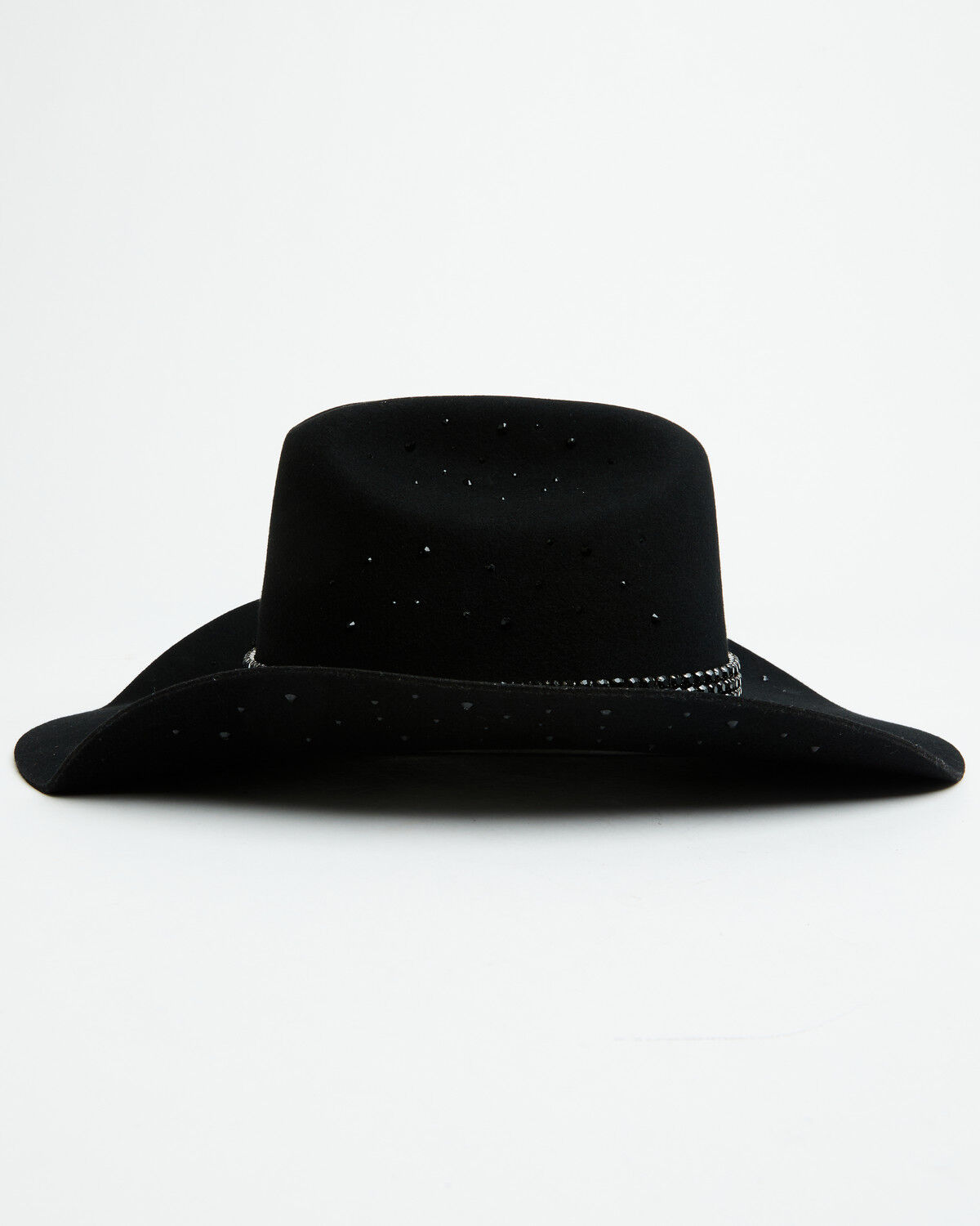 Image #3 - Idyllwind Women's Callywood Rhinestone Felt Cowboy Hat, Black, hi-res