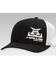 RopeSmart Men's Black & White Hawg Gear Embroidered Mesh-Back Trucker Cap , Black, hi-res