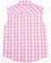 Image #3 - Shyanne Toddler Girls Dobby Striped Western Pearl Snap Shirt, Grape, hi-res