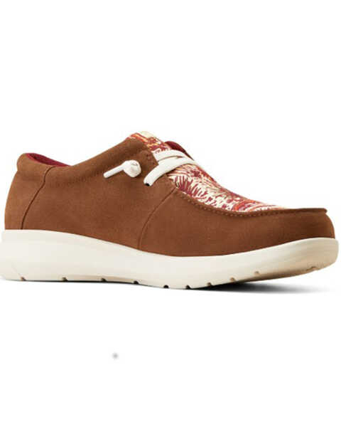 Image #1 - Ariat Men's Hilo Sendero Casual Shoes - Moc Toe , Brown, hi-res