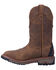 Dan Post Men's Blayde Waterproof Wellington Work Boots - Steel Toe, Saddle Tan, hi-res
