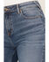 Cleo + Wolf Women's Juniper Medium Wash High Rise Slim Bootcut Jeans, Dark Medium Wash, hi-res