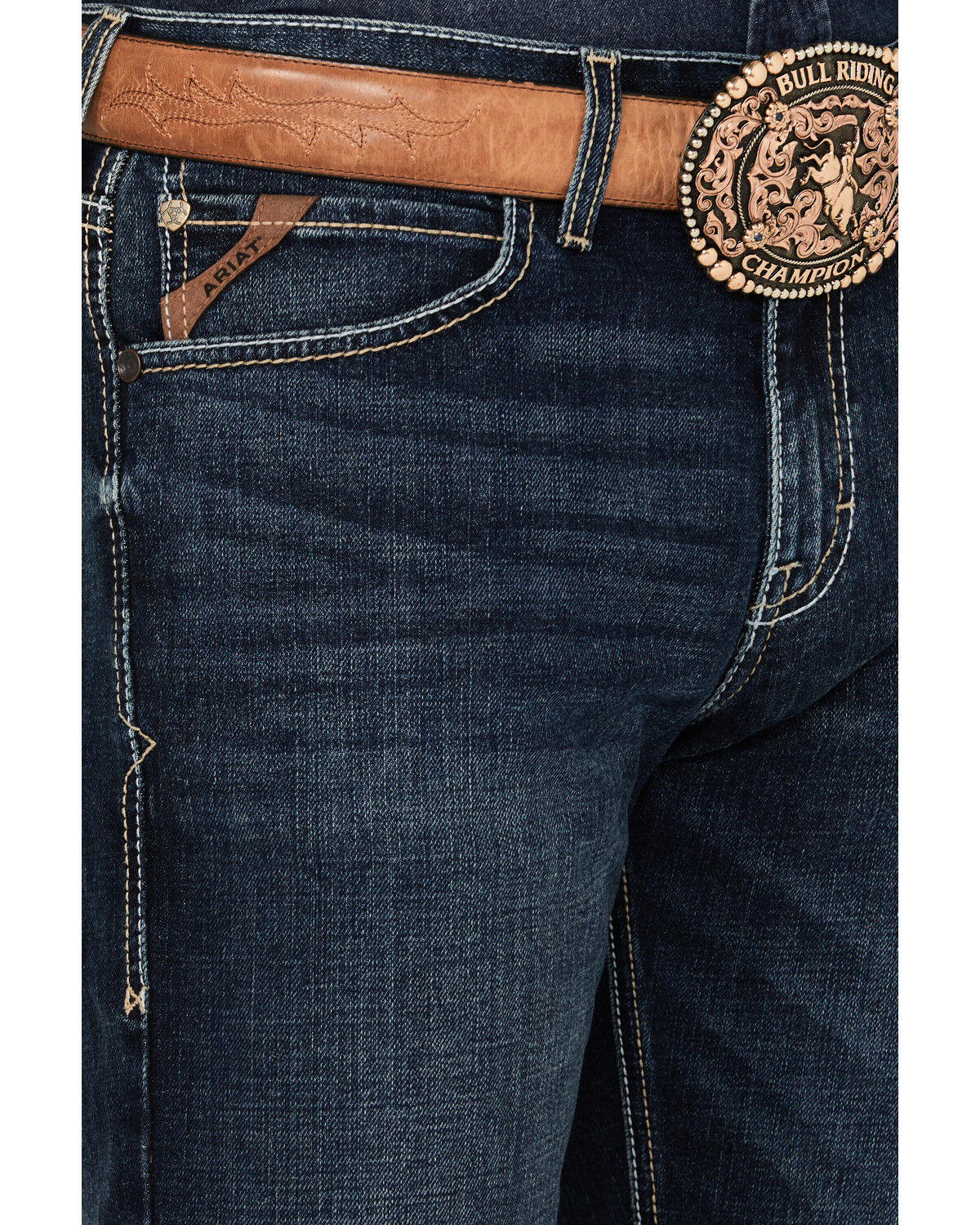 Image #2 - Ariat Men's M8 Bryson Slim Straight Drake Stretch Jeans, , hi-res
