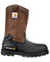 Image #1 - Carhartt 11" Insulated Brown Work Boots - Steel Toe, Brown, hi-res