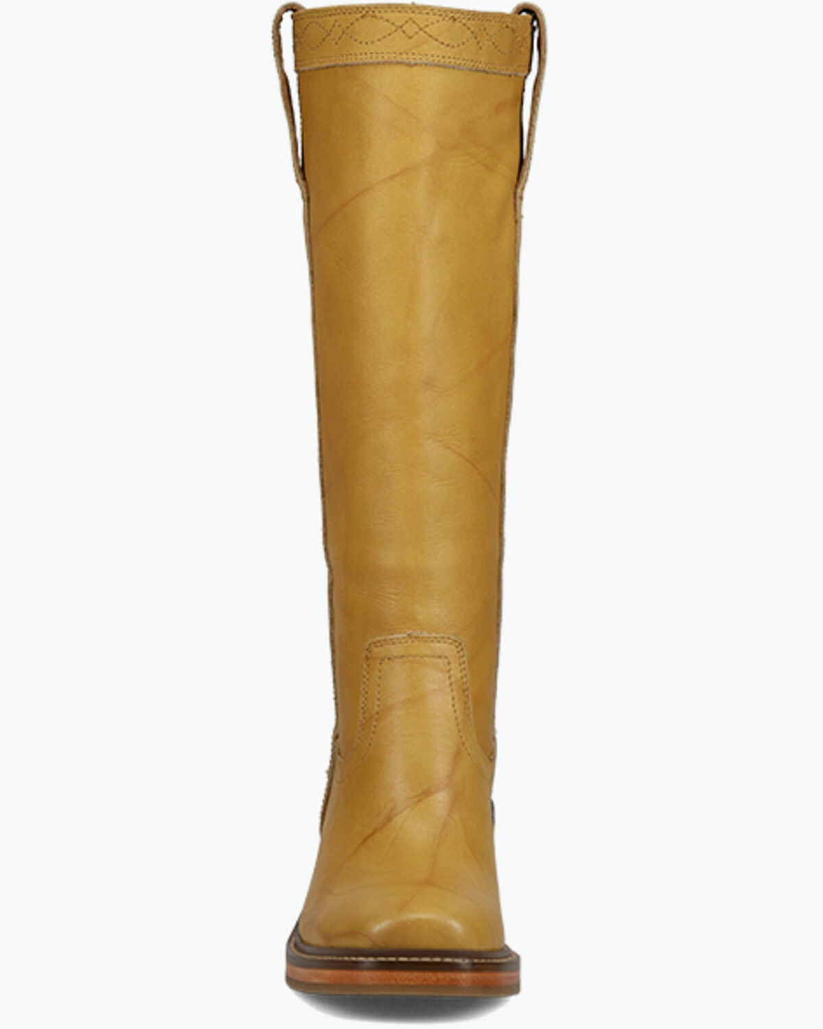Image #4 - Frye Women's Kate Pull-On Wide Calf Fashion Boots - Round Toe, Tan, hi-res