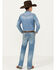 Image #3 - Wrangler 20x Boys' Light Wash 42 Vintage Bootcut Jeans, Blue, hi-res