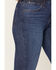 Image #2 - Wrangler Women's Halle Dark Wash High Rise Bespoke Slim Straight Stretch Denim Jeans, Dark Wash, hi-res