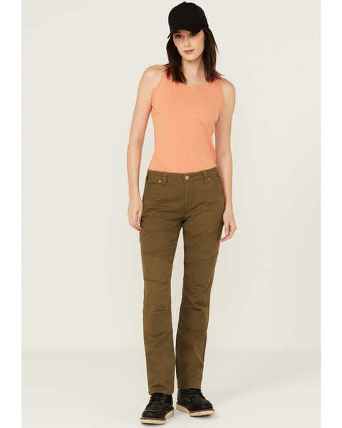 Image #1 - Dovetail Workwear Women's Go To Work Pants , Green, hi-res