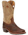 Ariat Men's Heritage Rough Stock Western Boots - Square Toe, Earth, hi-res