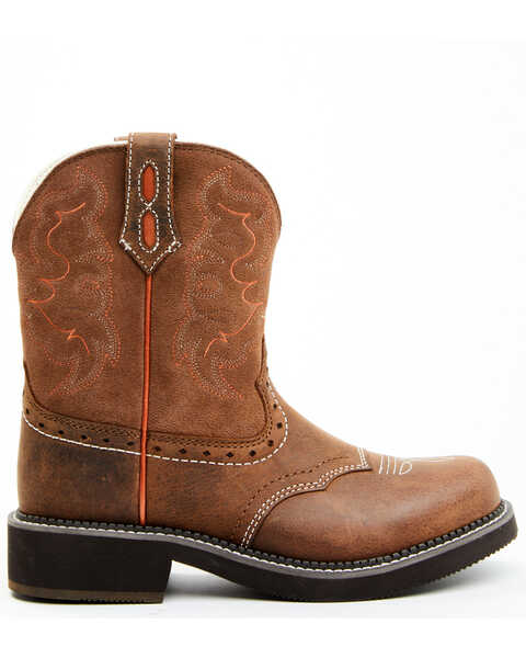 Image #2 - Shyanne Women's Raygan Western Boot - Round Toe, Brown, hi-res