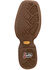 Image #7 - Justin Women's Little Sugar Wester Boots - Broad Square Toe, Dark Brown, hi-res