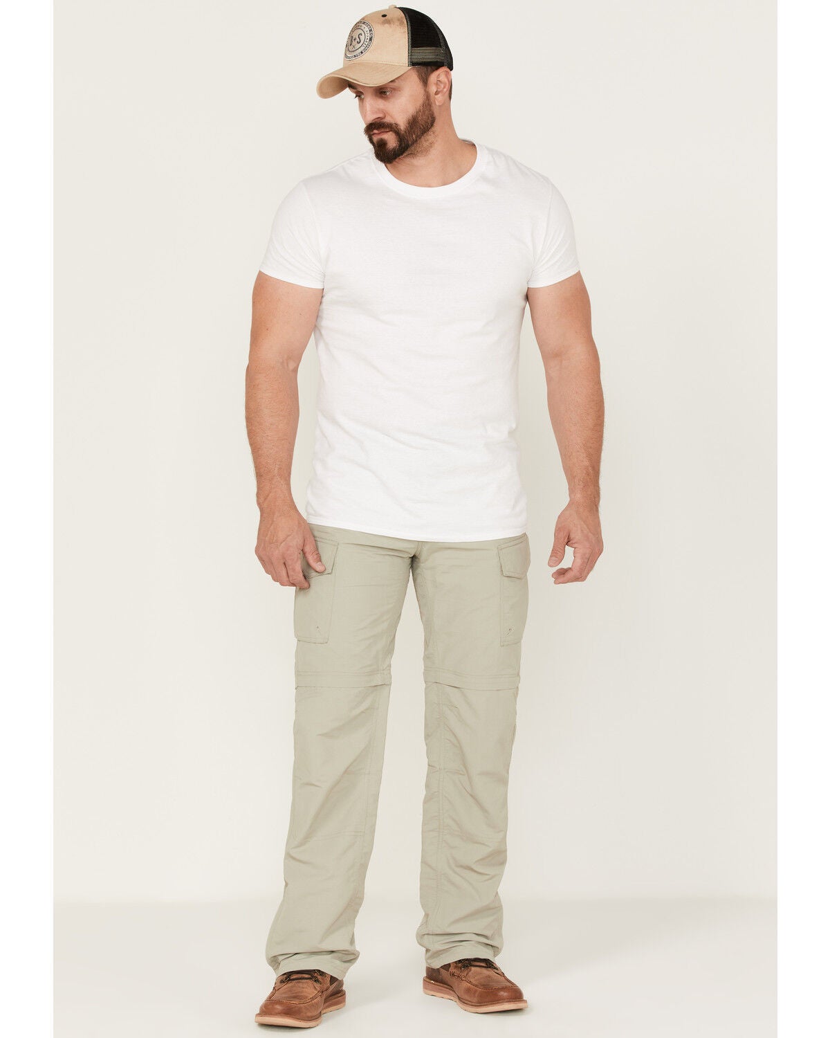 Brothers and Sons Men's Outdoors Convertible Trail Pants, Tan, hi-res