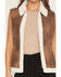 Image #3 - Cripple Creek Women's Shearling Faux Suede Vest, Brown, hi-res