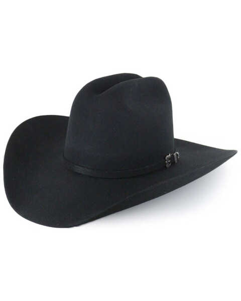 Image #1 - Cody James Denton 3X Felt Cowboy Hat, Black, hi-res