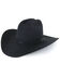 Cody James Men's Denton 3X Pro Rodeo Wool Felt Cowboy Hat, Black, hi-res