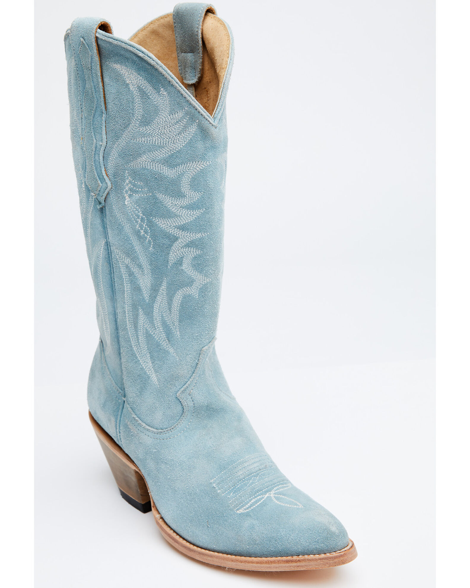 Blue cowboy boots sales